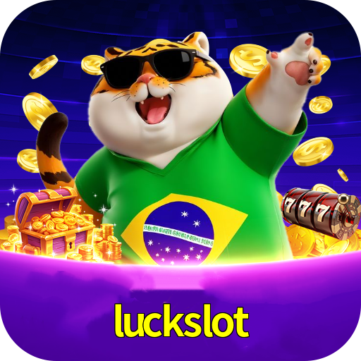 Imagem promocional da luckslot mostrando a plataforma e suas vantagens